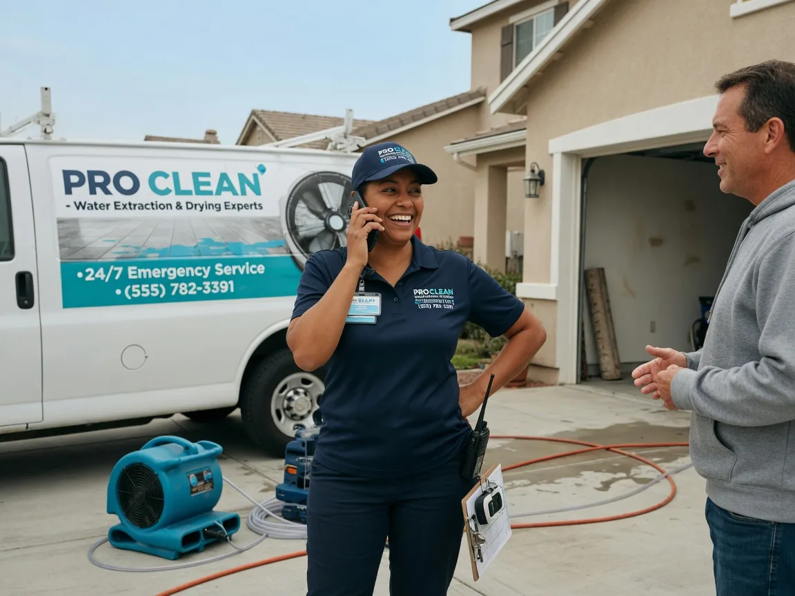 Water Extraction & Drying Fullerton, CA FAQs